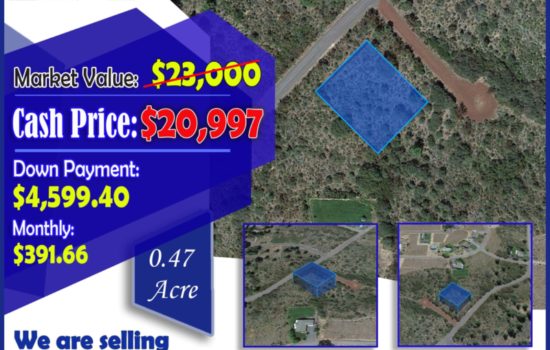 0.47ac [Parcel ID: R240616] in Klamath County, OR – Buy Today $4599 Down or $20997 Cash